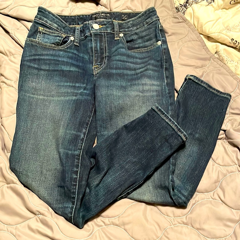 NWOT Lucky 🍀 Brand low-rise crop jeans